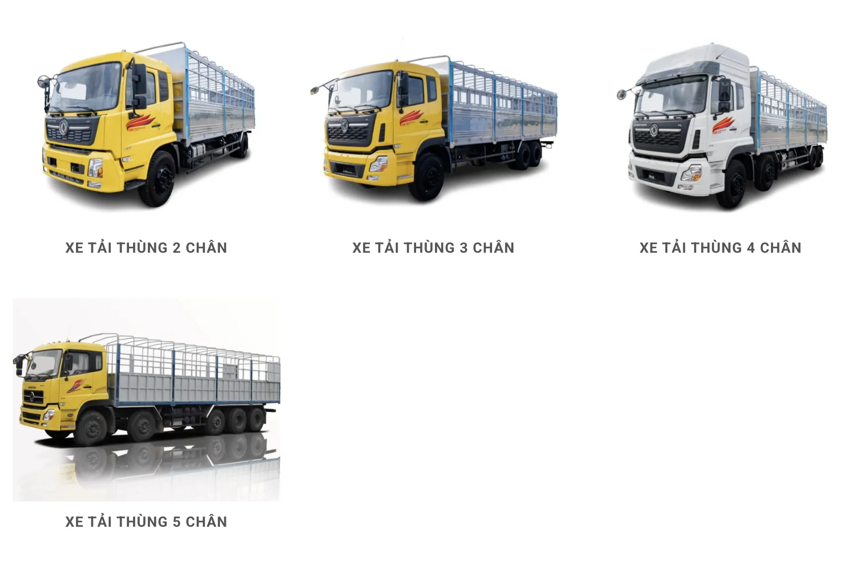 Xe Tải Thùng Dongfeng